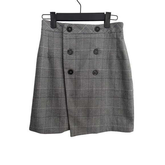 2/$30 ZARA Basic Collection Medium Glen Plaid Black/White - Picture 6 of 13